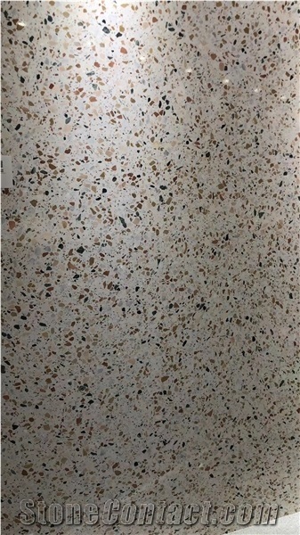 Customized Grey Terrazzo Tile for Floor