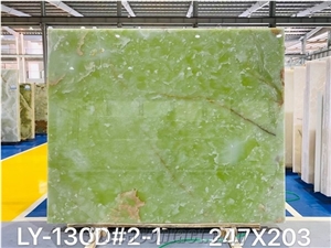 Green Onyx Slab Stone for Wall Feature