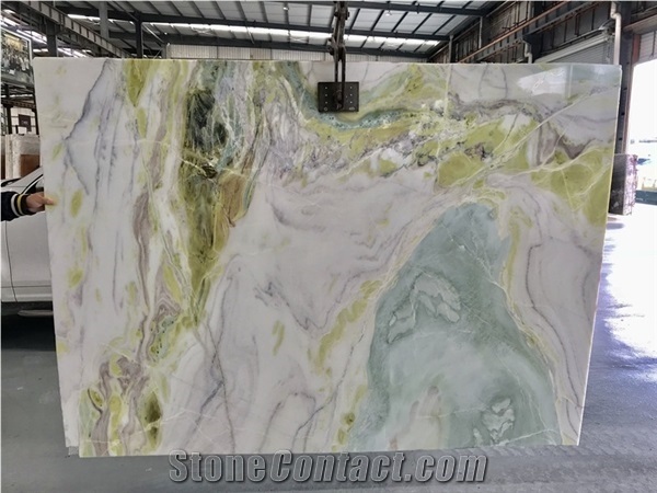 Paradise Jade Marble for Stairs