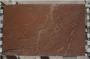 Tobacco Brown Granite Slabs, Brazil Brown Granite