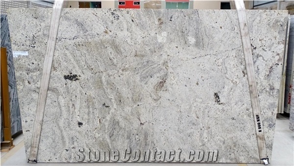 White Frozen Paradise Granite Slabs