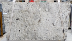 White Frozen Paradise Granite Slabs