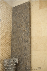 Beige Marble Stone Split Mosaic