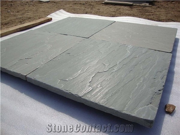 Kandala Grey Sandstone Tiles, Slabs