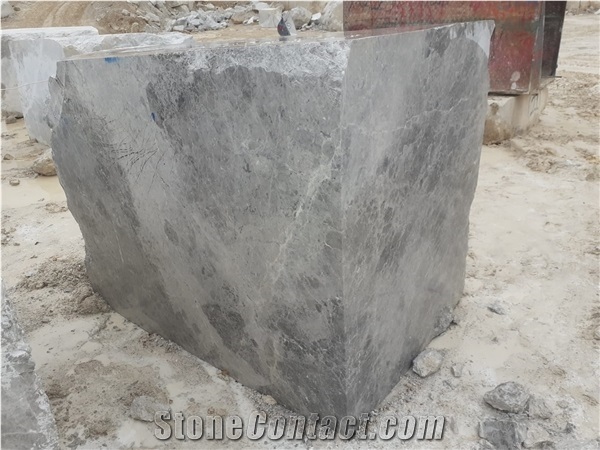 Tundra Grey Marble Block, Turkey Grey Marble Blocks