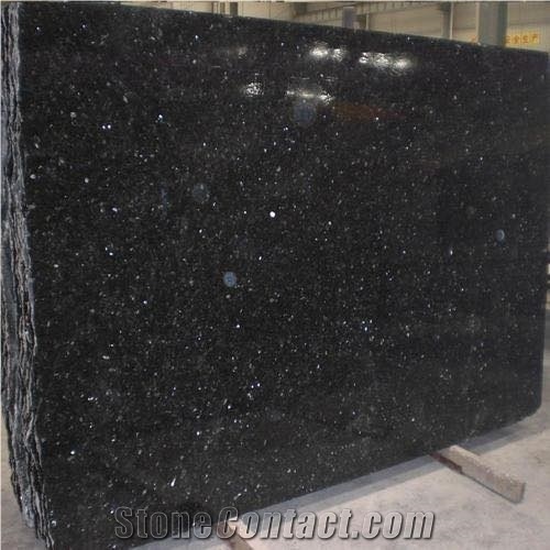 Black Galaxy Granite 3 cm Slabs