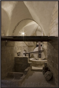 Jerusalem Stone Ottoman Olive Press House Restoration