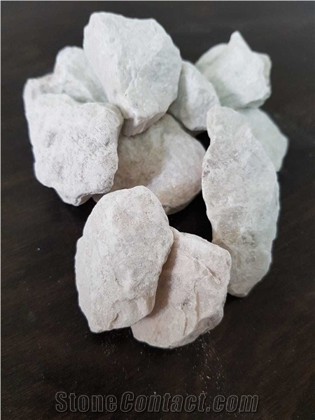White Limestone Boulders
