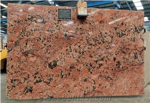 Alaska Red Granite Slab/ Volga Red Slab/ Zulia Red Slab