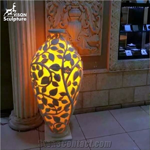 Garden Faux Sandstone Lamps Lanterns Lighting