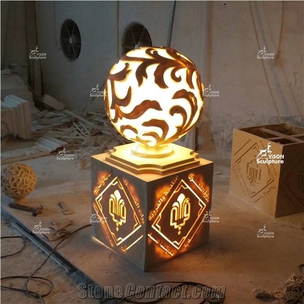Resin Sandstone Lantern Lighting Lamp