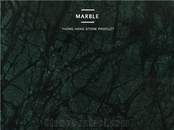 India Green Marble Slabs, Tiles