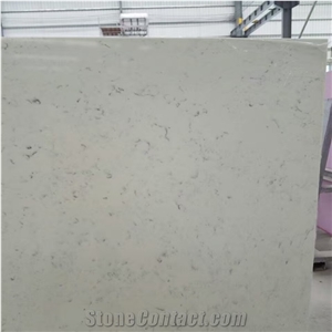 Artifical Quartz Stone Carrara White Quartz Slab White Price