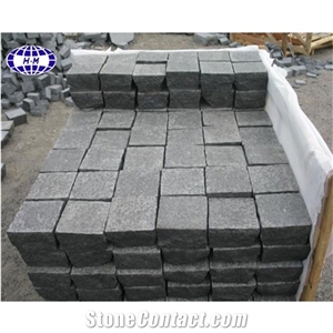 Black G684 Granite Paving Stone for Outdoor