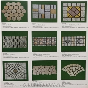 Free Granite Patio Laying Patterns for Garden Paving Slabs