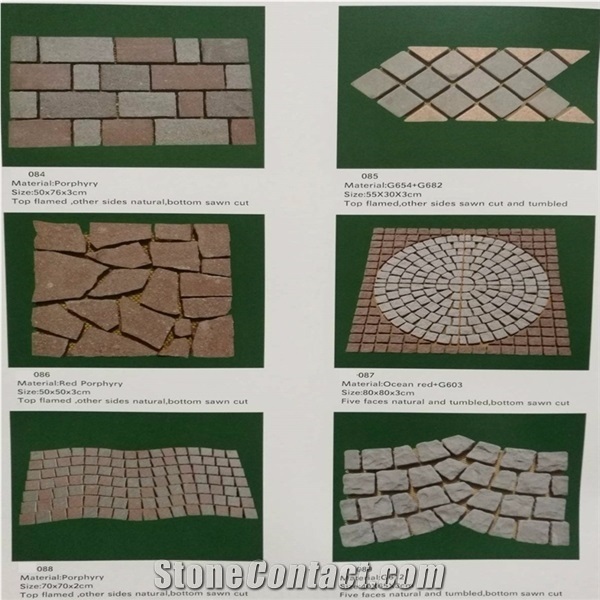 Granite Driveway Walkway Stone Patio Paver Patterns