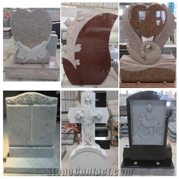 Granite Heart Tombstones Gravestone and Monuments