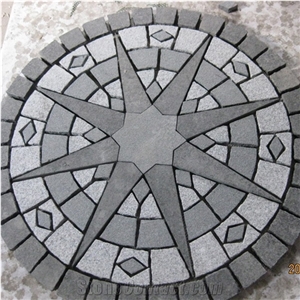 Granite Paving Natural Stone Pattern on Mesh