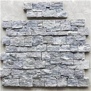Grey Quartzite Culture Slate Wall Veneer Cladding Tiles