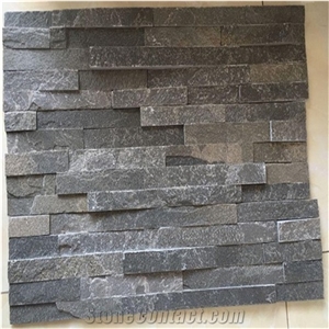 Grey Quartzite Split Exposed Wall Stones