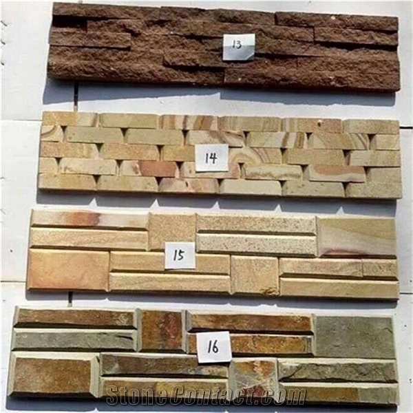 Mix Quartzite Cultured Stone Veneer Panels