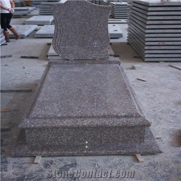Poland Granite Tombstone
