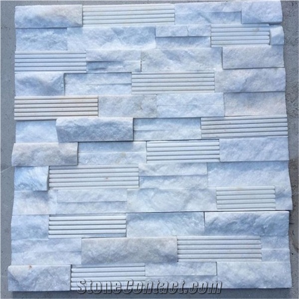 White Peak Cultured Stone Outer Wall Cladding