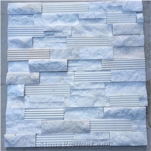 White Peak Cultured Stone Outer Wall Cladding