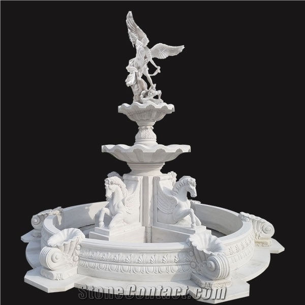 Customized Design Outdoor Large Natural Marble Fountains