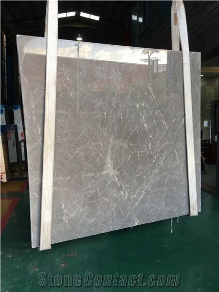 Ivory Grey Marquina Marble Slab, Polished Wall Floor Tile