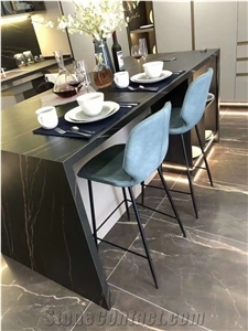 Nero St. Laurent Sintered Artificial Marble Table Top