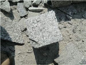 New G603 Grey Granite Cube Stone Cobble Sets Garden Pavers