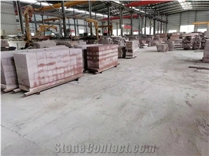 Project Design G562 Maple Red Granite Tiles Flamed