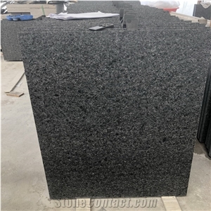 Flamed Angola Black Granite Slab Tiles Skirting