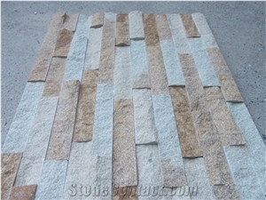 Millet Yellow Cultured Stone Panels,Thin Veneer,Ledge Stone