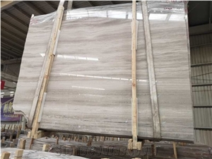 Wooden White Grain,Guizhou Athens Serpeggiante Marble Slabs&Tiles