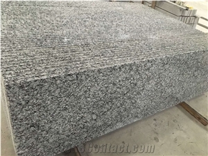 China G377 Spray White Sea Wave Granite Slabs for Countertop