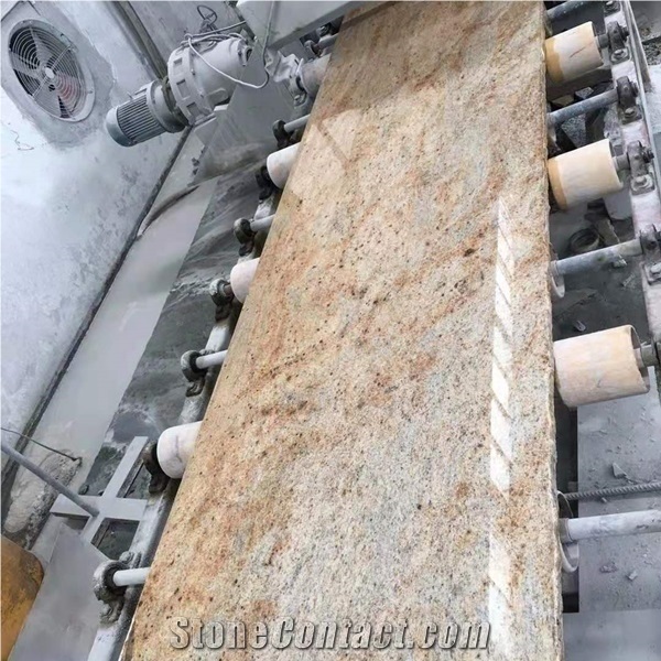 Kashmir Gold Granite Countertop Slabs