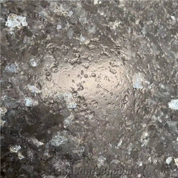 Leathered Surface Blue Pearl Granite Countertops Slabs