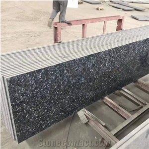 Polished Blue Pearl Granite Slabs Tiles