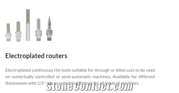 Cnc Machines Electroplated Routers