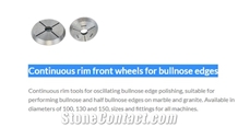 Continuous Rim Front Wheels for Bullnose Edges