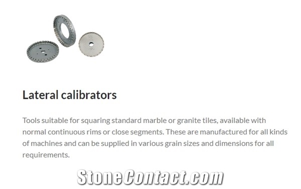 Lateral Calibrators for Squaring Standard Marble, Granite Tile