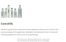 Sintered Segmented Core Drills, Core Drilling Tools