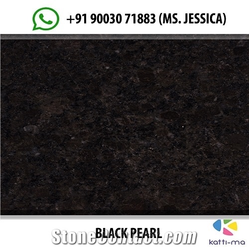 Black Pearl Granite Slabs & Tiles