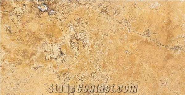 Gold Travertine Slabs & Cut to Size