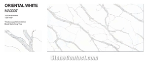 Oriental White Ma3307 Quartz Stone