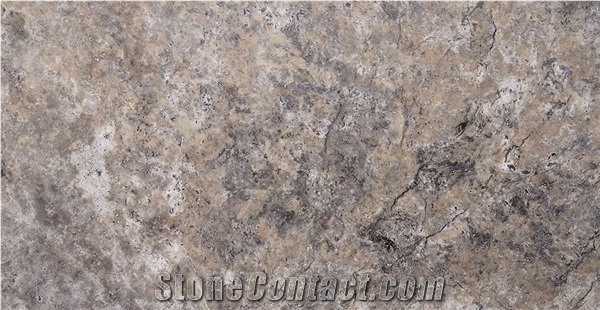 Silver Travertine Slabs & Cut to Size