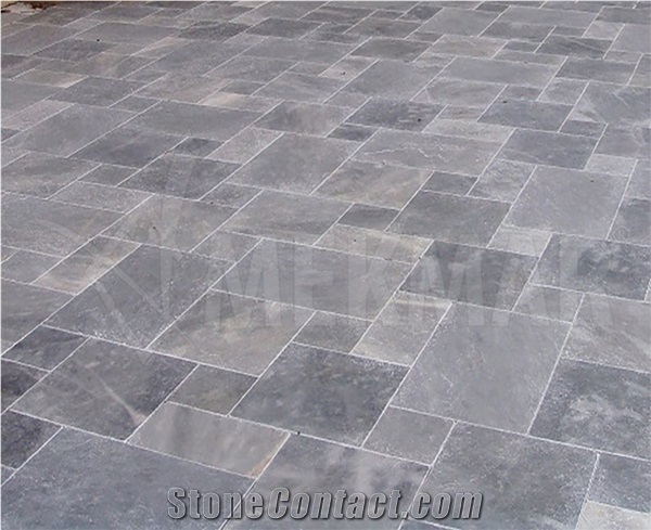 Afyon Bluestone Marble Pattern, Marble Flooring Tiles