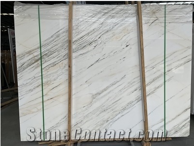 Import Carrara Blue/White Marble Slabs/Tiles